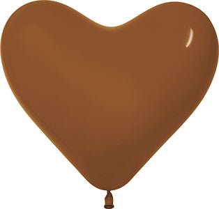 16" Deluxe Caramel Heart (50ct) - Sempertex