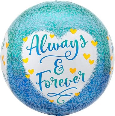 16" Orbz - Always & Forever Damask