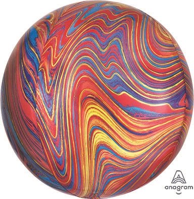 16" Orbz - Colorful Marblez