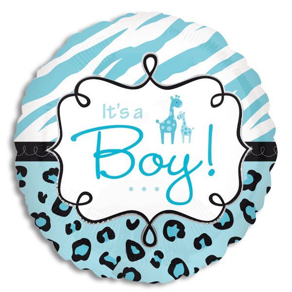 18" Animal Prints - It's A Boy