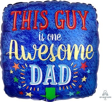 18" Awesome Dad (10ct)