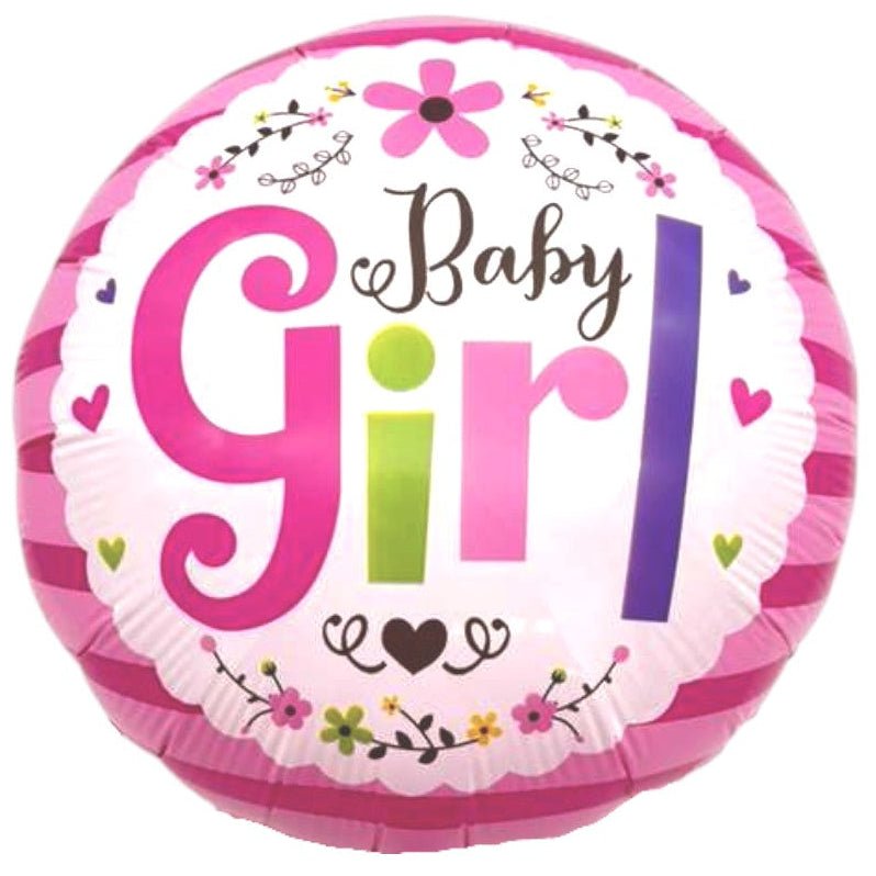 18" Baby Girl - Ditsy Floral - 50ct - Party America