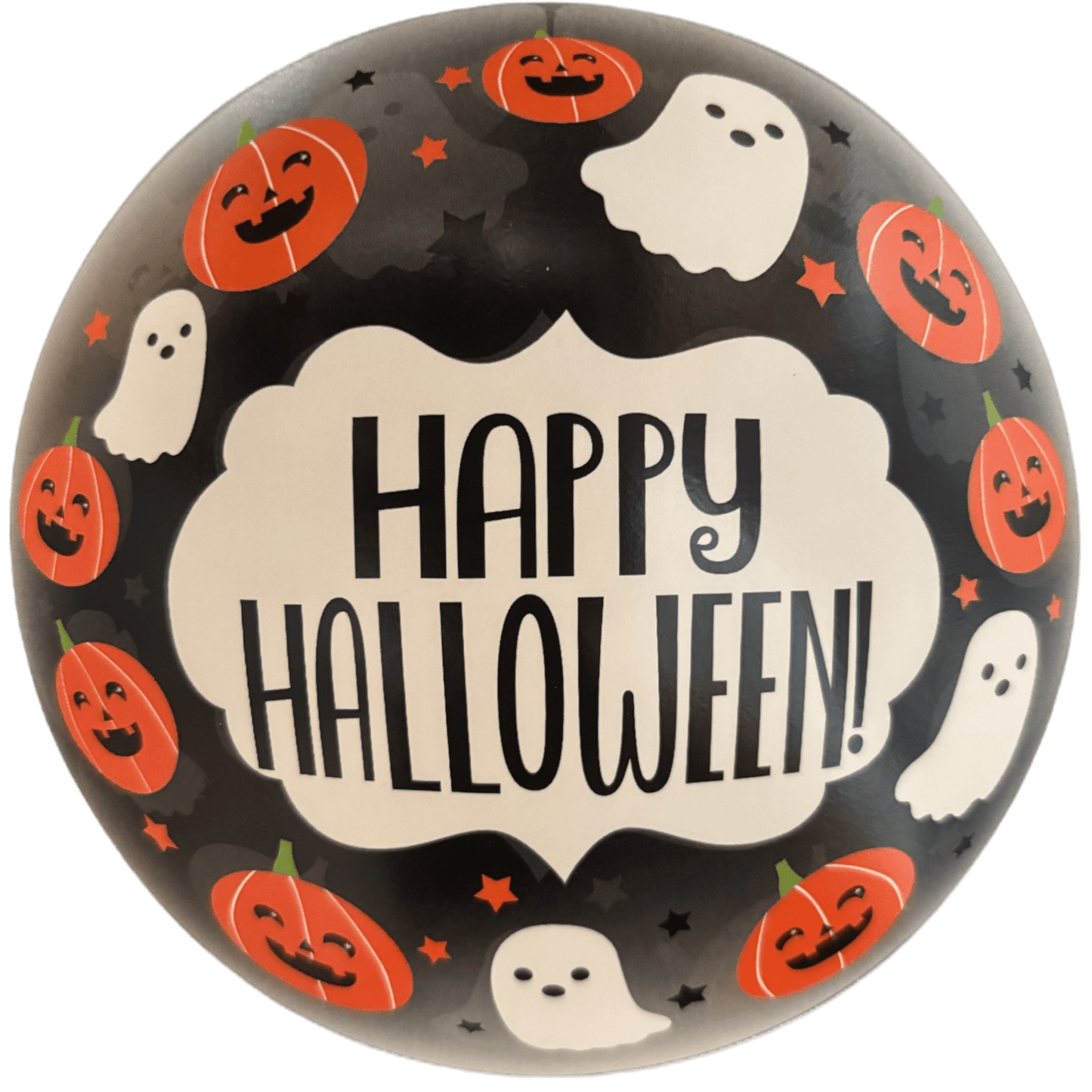 18" Bubble Balloon - Happy Halloween