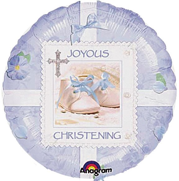 18" Christening - Blue (5ct)