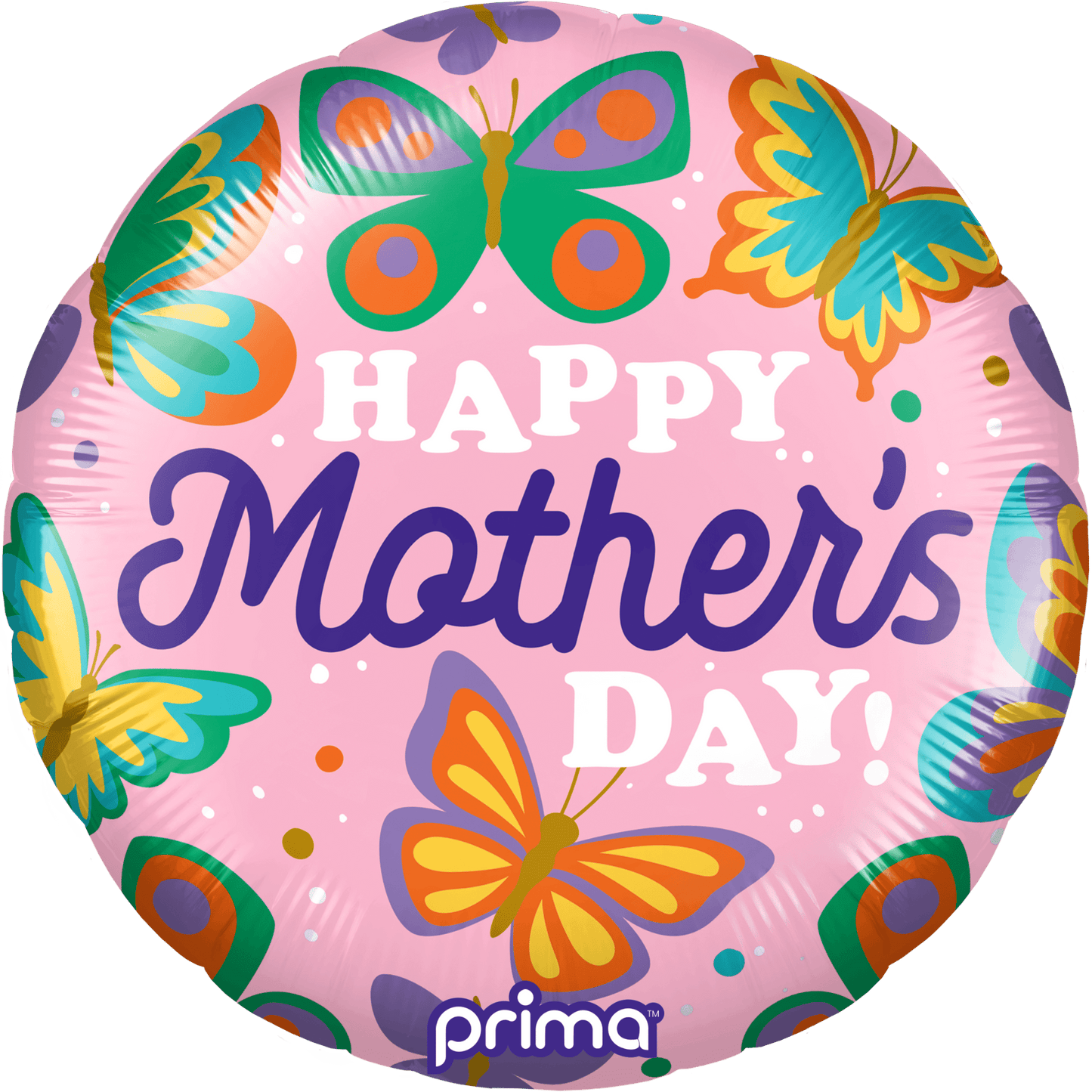 18" Colorful Butterflies Happy Mother's Day