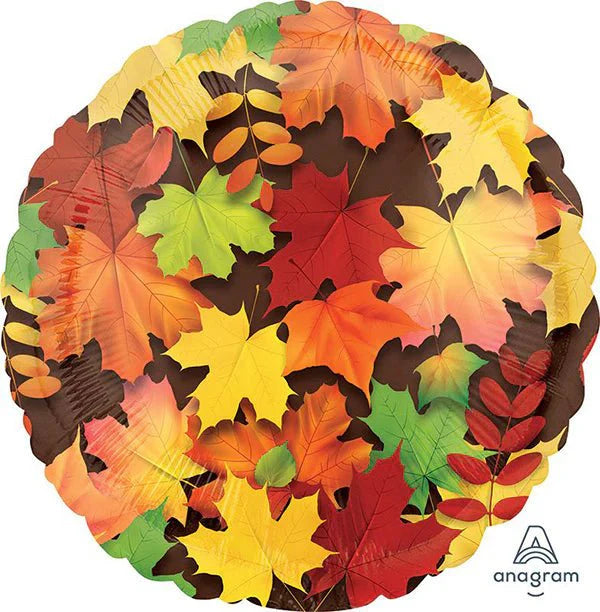 18" Colorful Leaves (10ct)