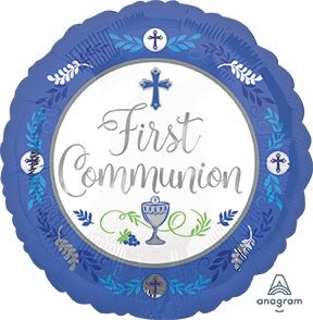 18" Communion Day - Blue