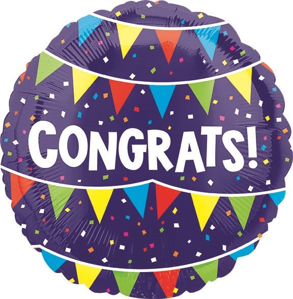 18" Congrats Bunting (25ct)