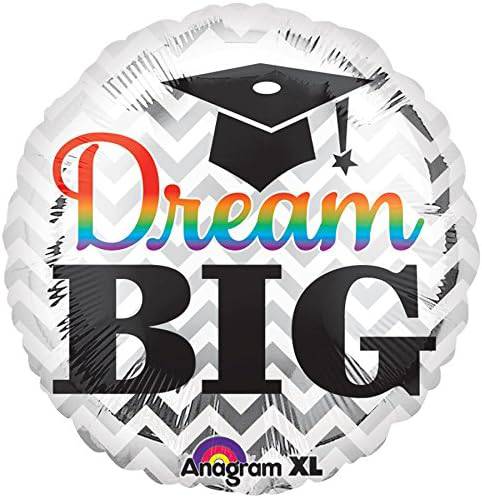 18" Congrats Grad Dream Big (100ct)