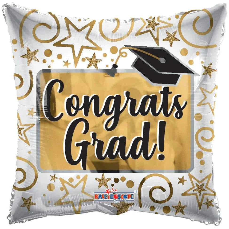18" Congrats Grad - Gold (100ct) - Conver USA