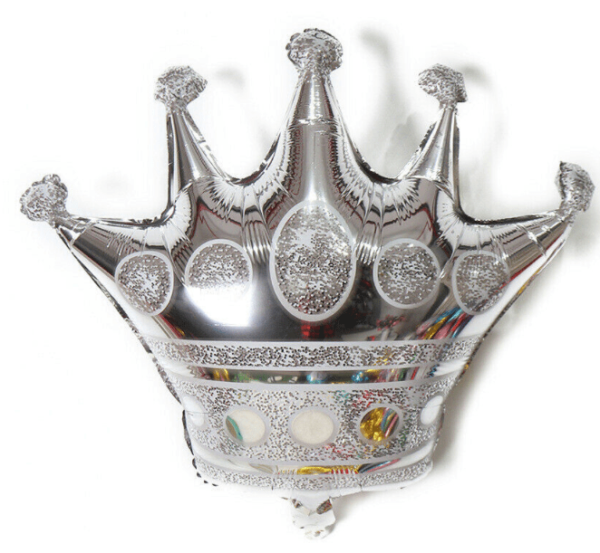 18" Crown - Silver (3ct)