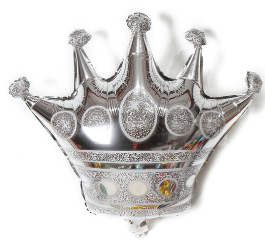 18" Crown - Silver (3ct)