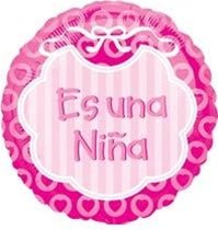 18" Es Una Nina (25ct)