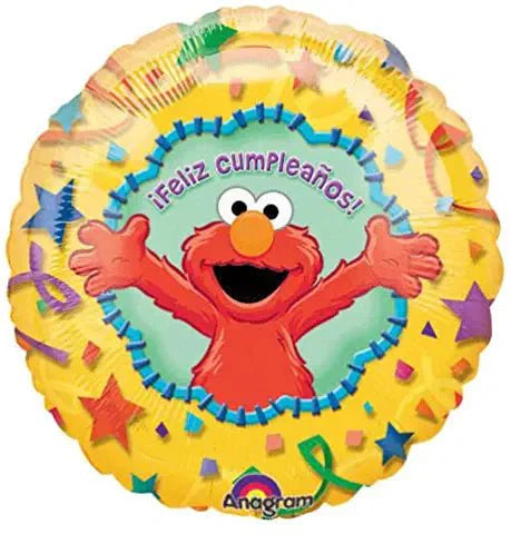 18" Feliz Cumpleanos - Elmo