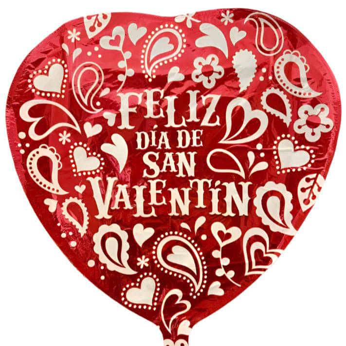 18" Feliz Dia De San Valentin