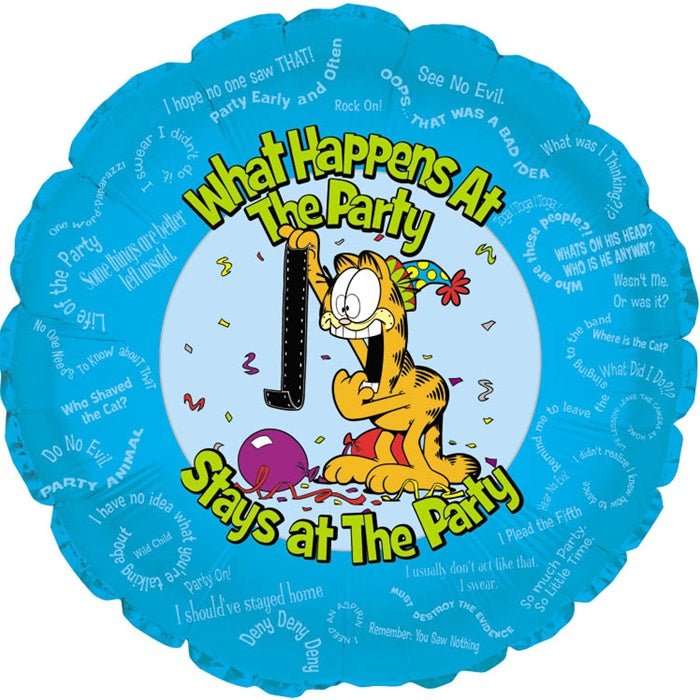 18" Garfield Party (5ct)