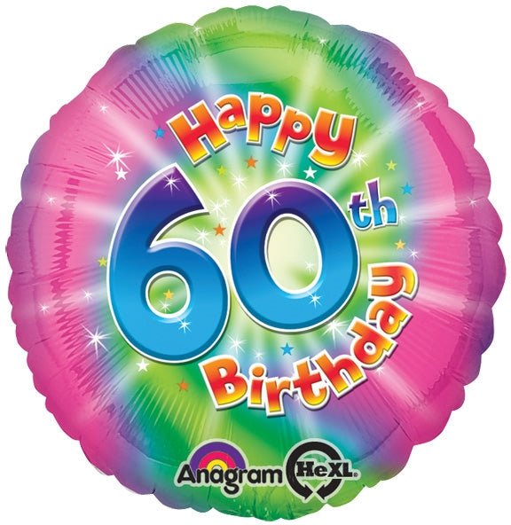 18" Happy 60th Birthday