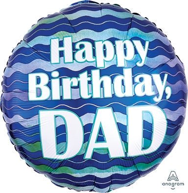 18" Happy Birthday Dad (20ct)