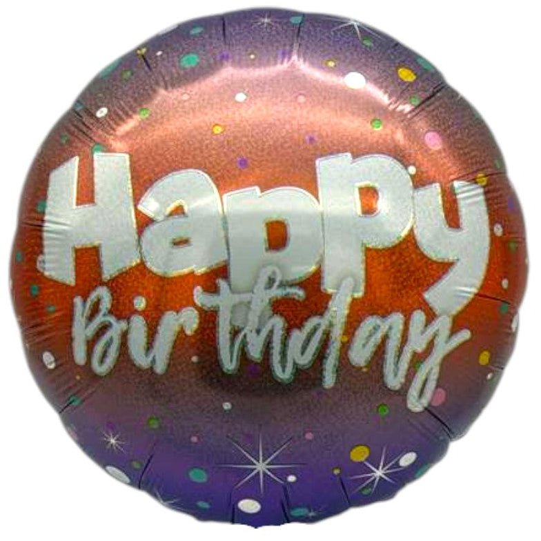 18" Happy Birthday - Dots & Stars - 20ct - Party America