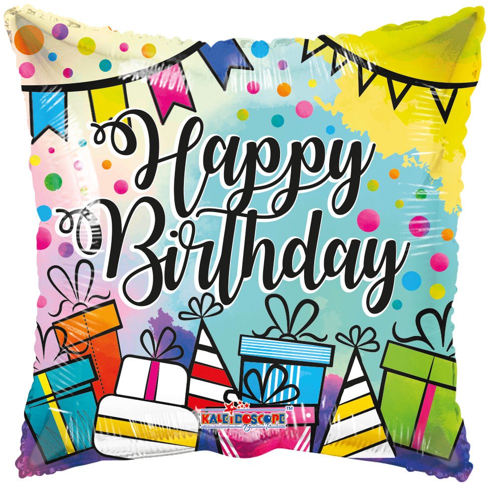 18" Happy Birthday - Gifts (100ct) - Conver USA