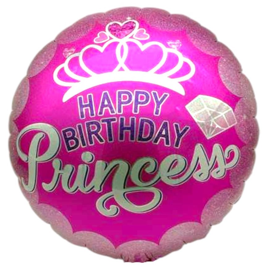 18" Happy Birthday - Princess Crown - 20ct - Party America