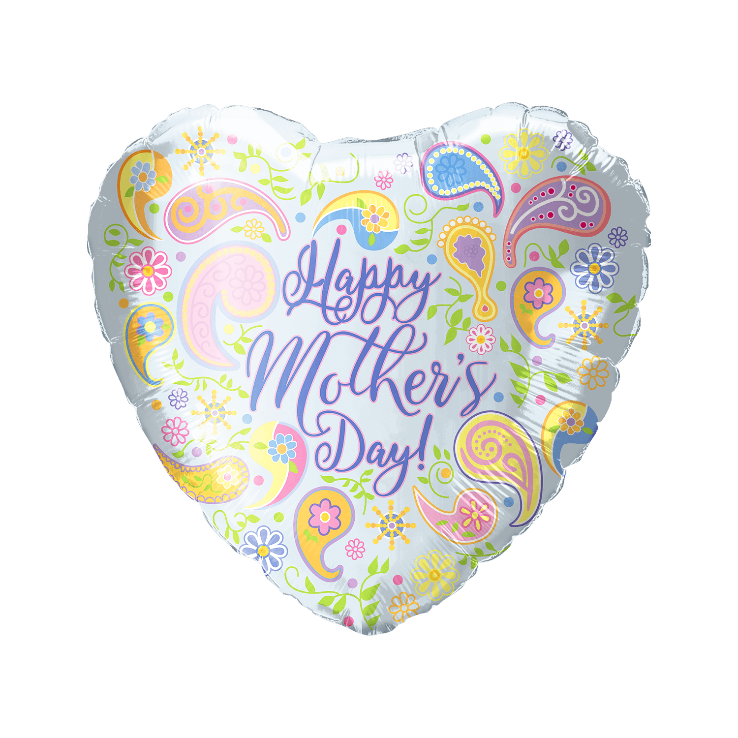18" Happy Mother's Day Heart - 50ct - Party America