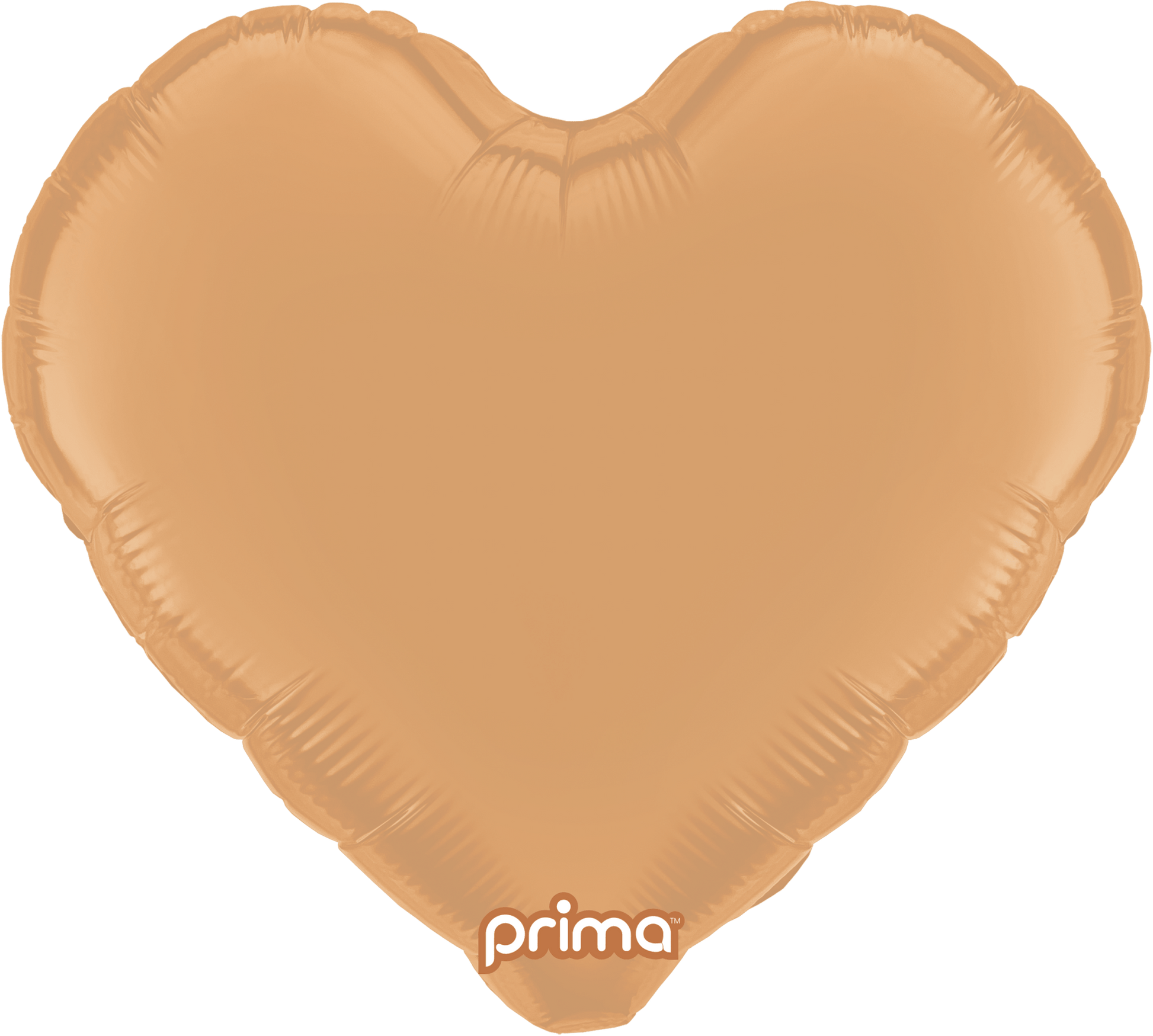 18" Heart - Caramel