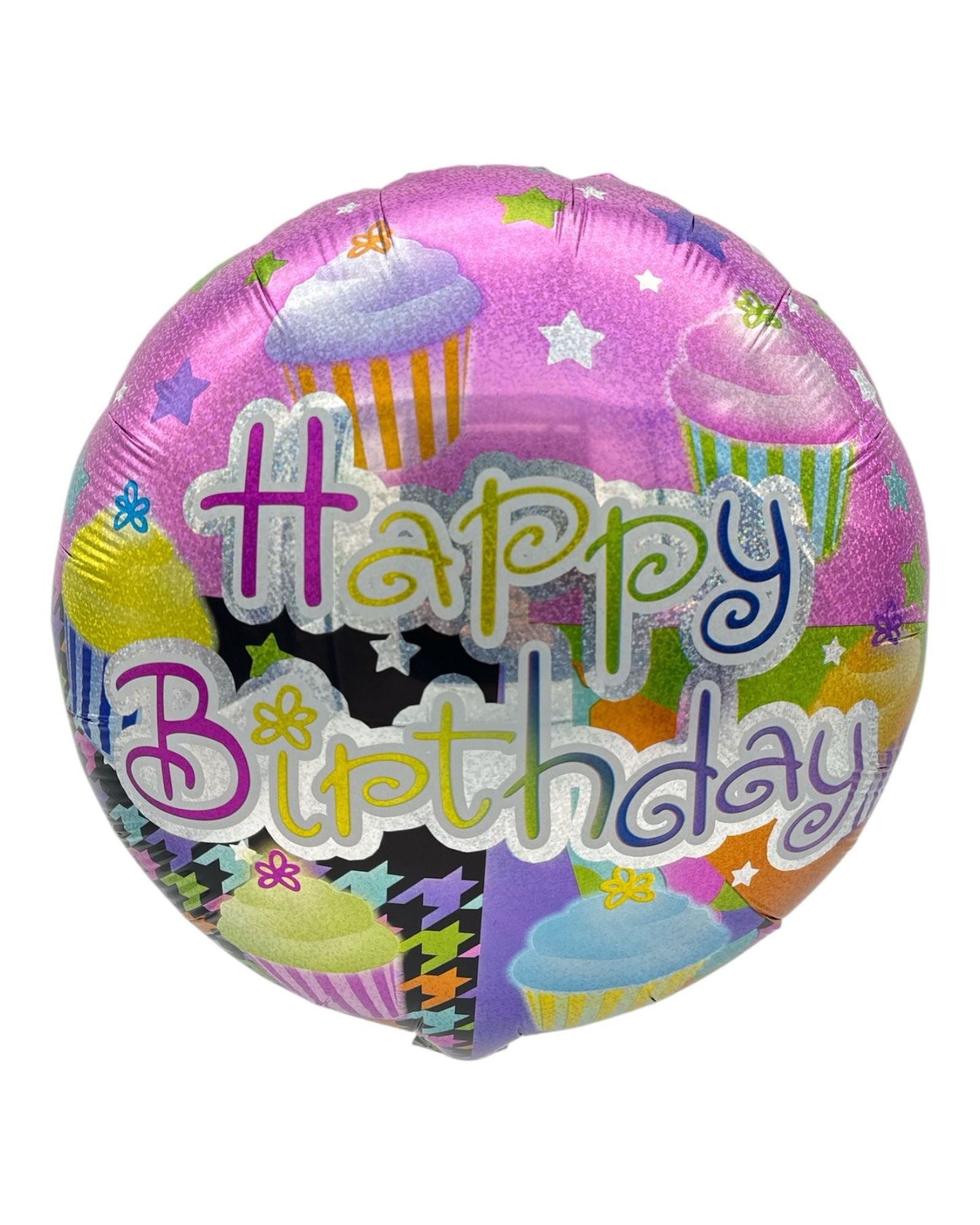 18" Happy Birthday - Cupcake - 20ct - Party America
