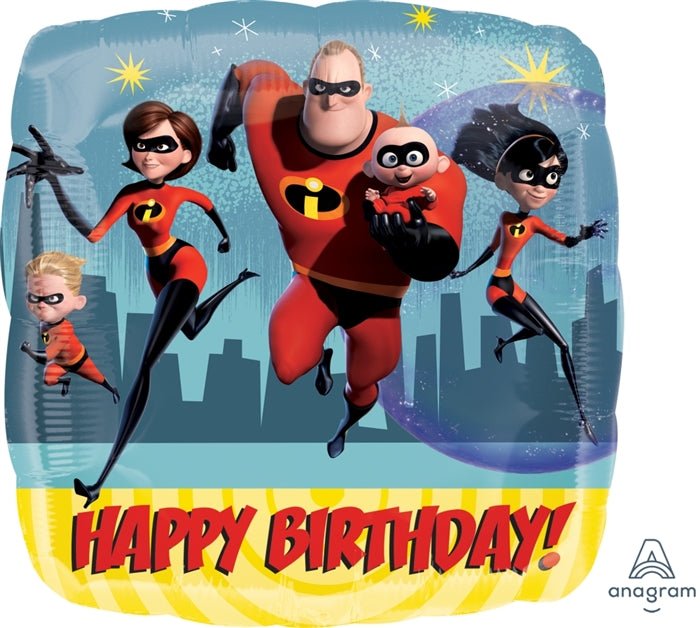 18" Incredibles 2 Birthday