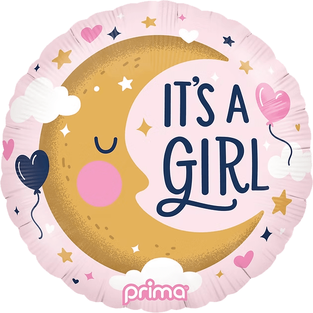 18" It’s a Girl Moon