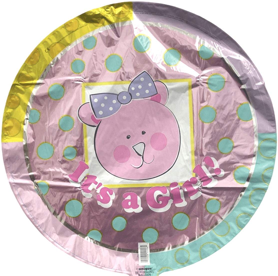 18" It's a Girl - Pink