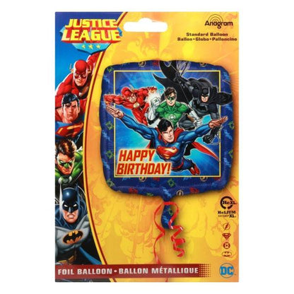 18" Justice League - Happy Birthday