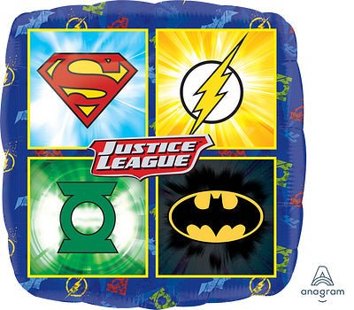 18" Justice League Logos
