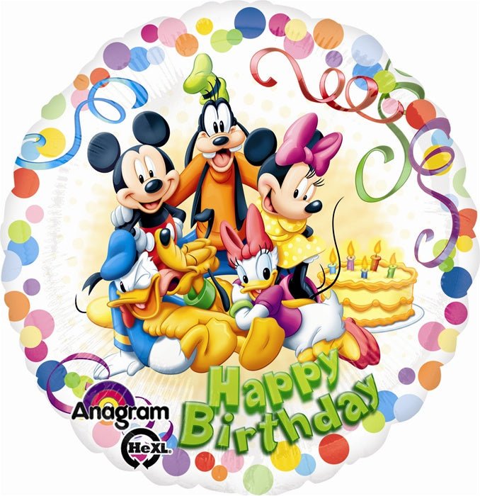 18" Mickey & Friends Party (10ct)