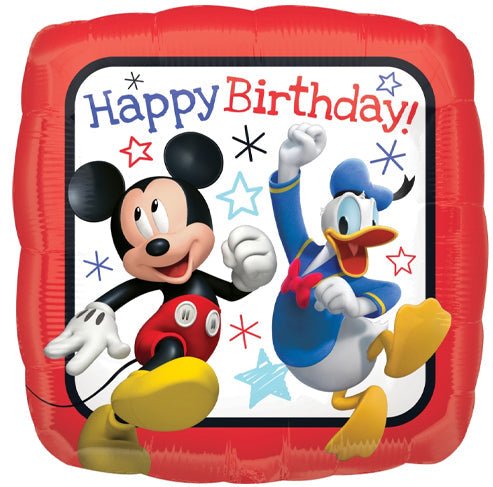 18" Mickey Mouse - Happy Birthday