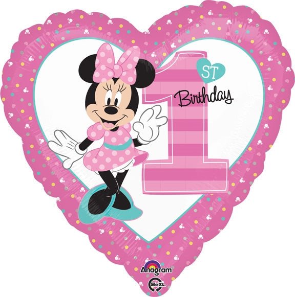 18" Minnie 1st Birthday