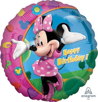 18" Minnie Mouse Happy Birthday