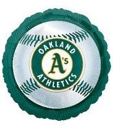 18" MLB Baseball - Oakland A's