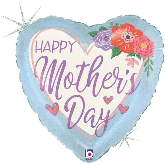 18" Mother's Day Floral - Betallic