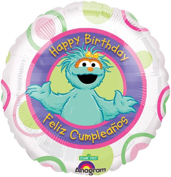 18" Muppet - Feliz Cumpleanos