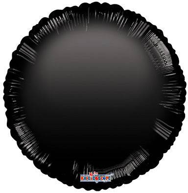 18" Round - Black (25ct)