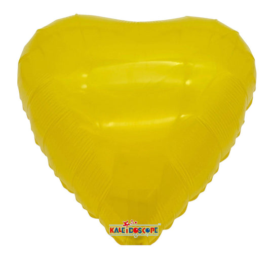18" Solid Hearts - Crystal Yellow (100ct) - Conver USA
