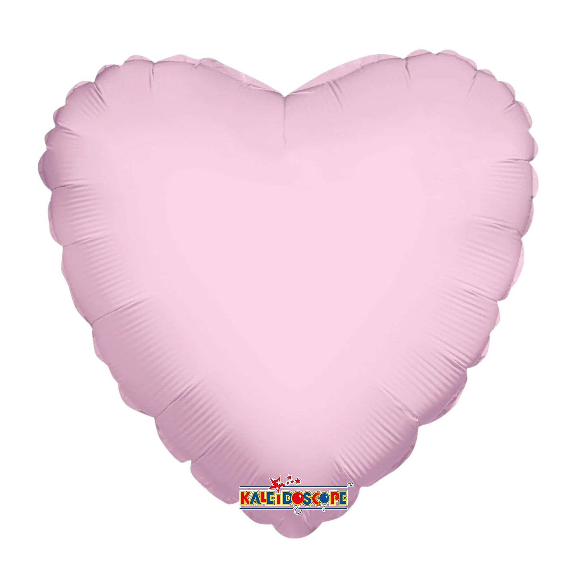 18" Solid Hearts - Light Pink (100ct) - Conver USA