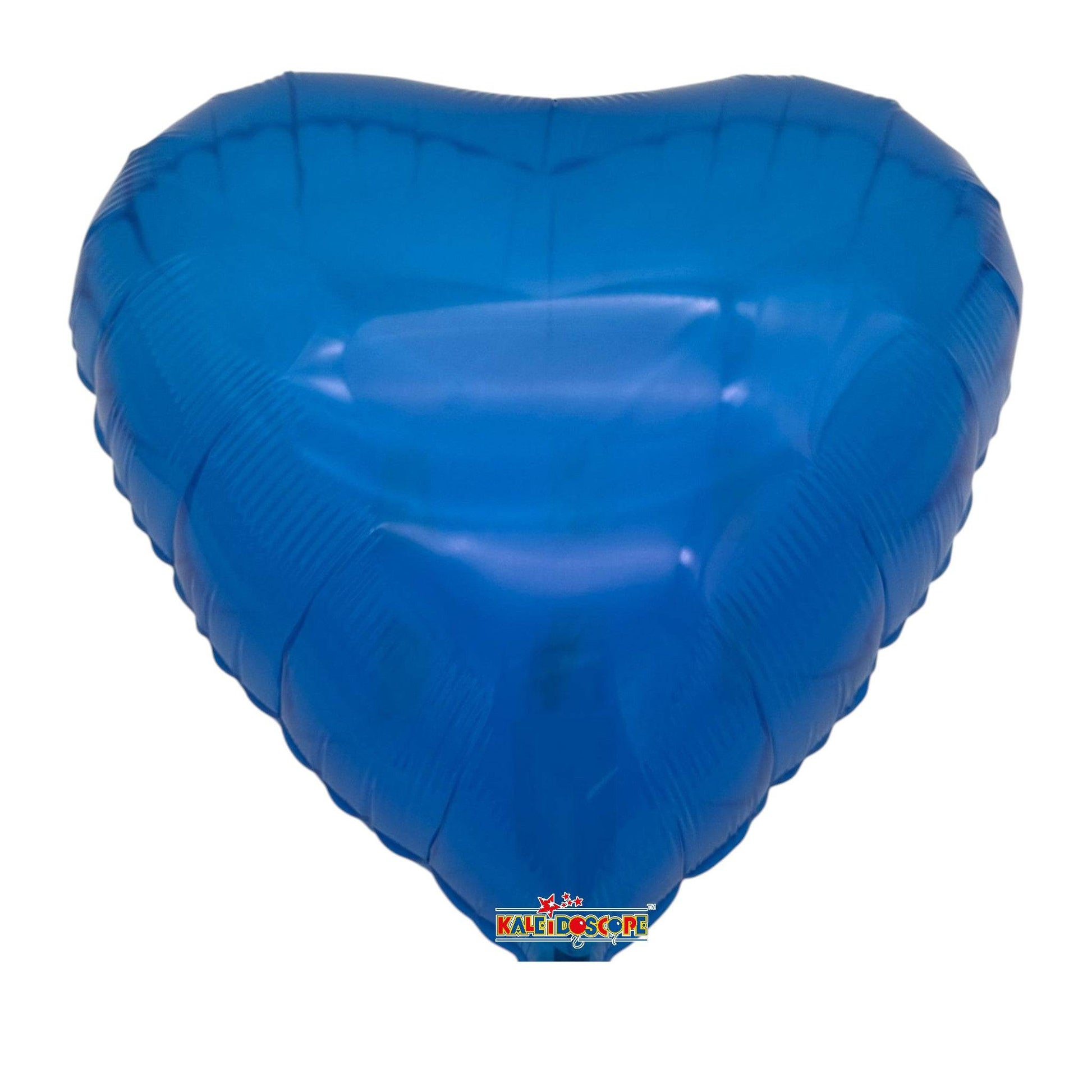 18" Solid Hearts - Crystal Blue (100ct) - Conver USA