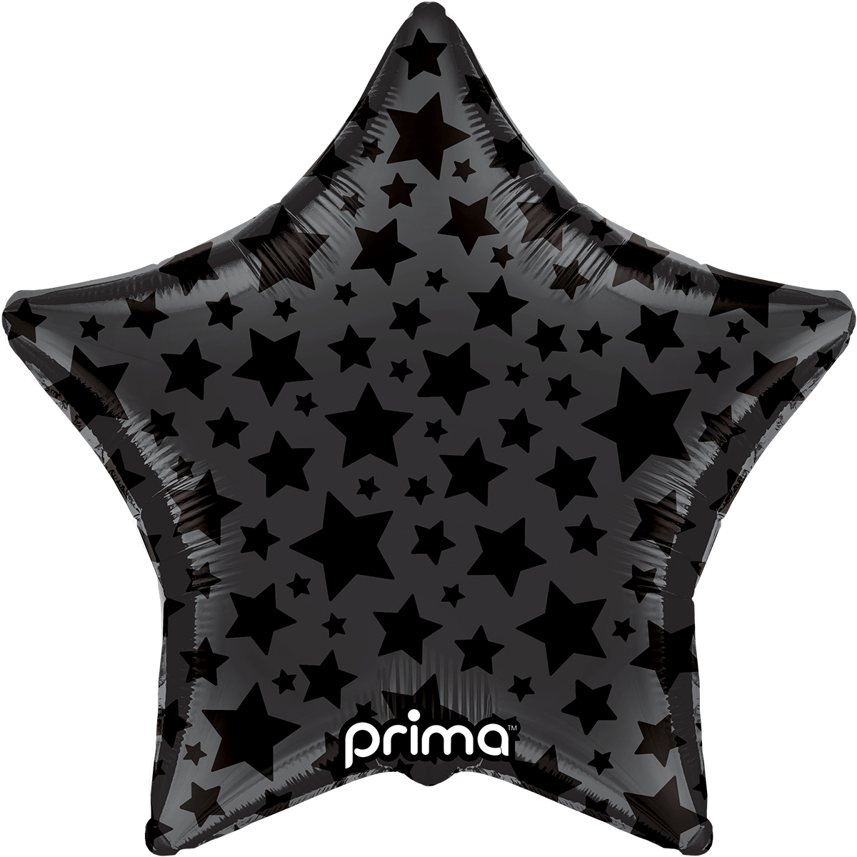 18" Star - Black Shiny & Matte Stars