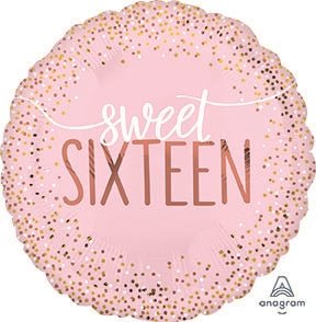 18" Sweet Sixteen Blush
