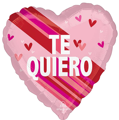 18" Te Quiero Stripes on Stripes