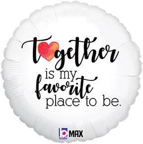 18" Together Favorite Place