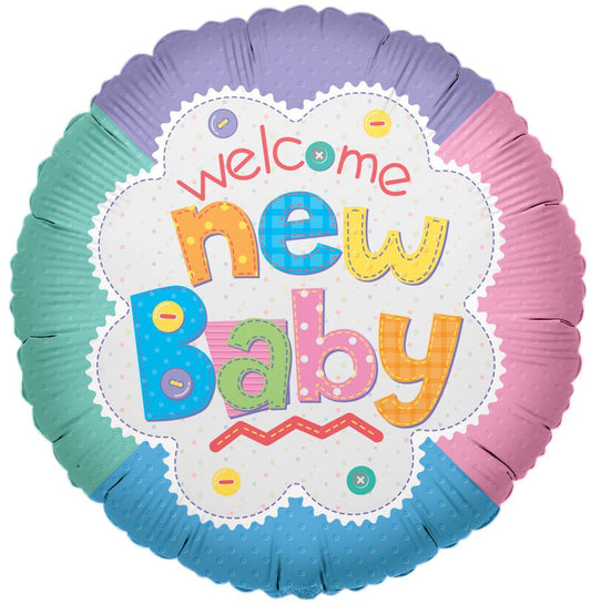 18" Welcome New Baby Quilt - Conver USA