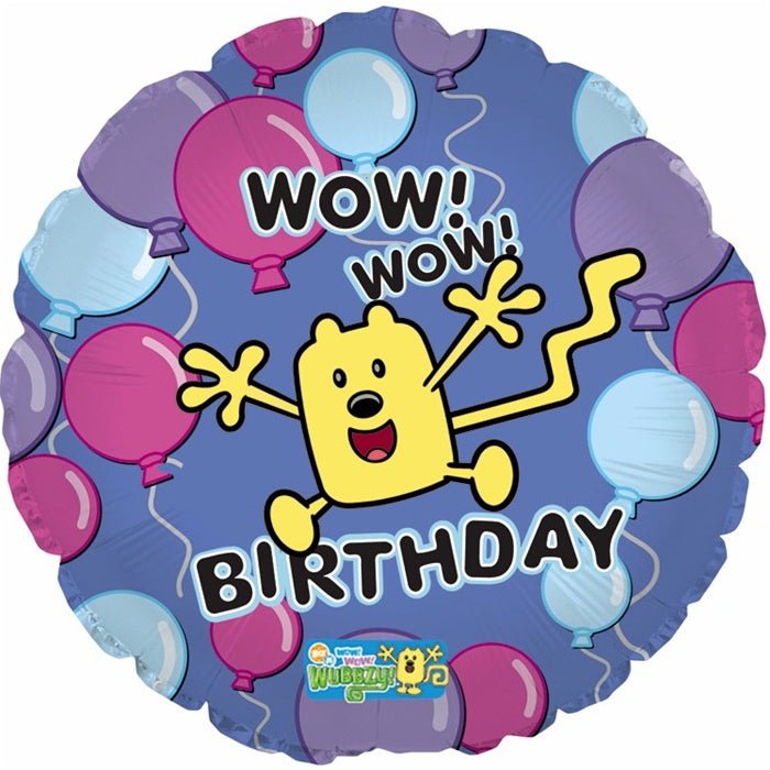 18" Wubbzy Birthday